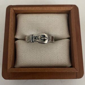 James Avery Retired Belt Buckle Ring
